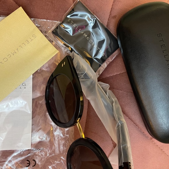 Stella McCartney 51mm Rounded Cat Eye Sunglasses - Picture 2 of 4